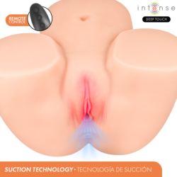 MASTURBADOR VAGINAL GINGER DE TACTO PROFUNDO INTENSO SUCCIÓN, CALOR, VIBRACIÓN Y EFECTOS DE VOZ, CONTROL REMOTO 5,3 KG