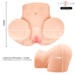 MASTURBADOR VAGINAL GINGER DE TACTO PROFUNDO INTENSO SUCCIÓN, CALOR, VIBRACIÓN Y EFECTOS DE VOZ, CONTROL REMOTO 5,3 KG