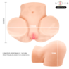MASTURBADOR VAGINAL GINGER DE TACTO PROFUNDO INTENSO SUCCIÓN, CALOR, VIBRACIÓN Y EFECTOS DE VOZ, CONTROL REMOTO 5,3 KG