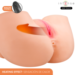 MASTURBADOR VAGINAL GINGER DE TACTO PROFUNDO INTENSO SUCCIÓN, CALOR, VIBRACIÓN Y EFECTOS DE VOZ, CONTROL REMOTO 5,3 KG