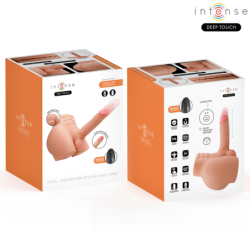 CONTACTO PROFUNDO E INTENSO - TORSO RICHIE CON ANO Y DILDO REALISTA CON EMPUJE Y VIBRACIÓN, CONTROL REMOTO, 4,7 KG