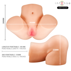MASTURBADOR VAGINAL JULIA DE TACTO PROFUNDO E INTENSO CON SUCCIÓN, CALOR, VIBRACIÓN Y EFECTOS DE VOZ, CON CONTROL REMOTO, 9 KG