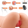 MASTURBADOR VAGINAL JULIA DE TACTO PROFUNDO E INTENSO CON SUCCIÓN, CALOR, VIBRACIÓN Y EFECTOS DE VOZ, CON CONTROL REMOTO, 9 KG