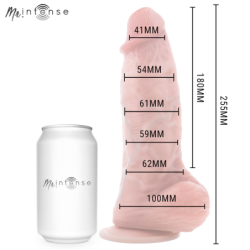 MR INTENSE - DILDO DE SILICONA SPENCER DE GRAN PENE 25,5 CM -Ø- 6,2 CM