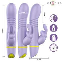 INTENSO - ESTIMULADOR Y VIBRADOR DE EMPUJE HELEN RABBIT