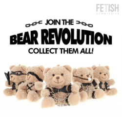 FETISH SUBMISSIVE - YOGUI OSO DE PELUCHE MODELO BDSM 1