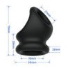 CRAZY BULL - ANILLO DE SOPORTE PARA PENE Y TESTÍCULOS OBERON