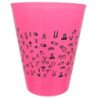 DIABLO PICANTE - COPA FUCSIA 500 ML CON PENES NEGROS