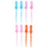 DIABLO PICANTE - BROCHETAS DE PENES DE COLORES 8 UNIDADES