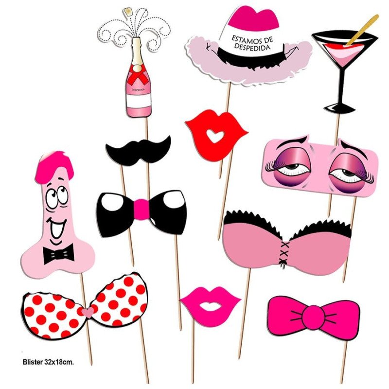 DIABLO PICANTE - PHOTOCALL FIESTAS MODELO 1 - 12 UNIDADES