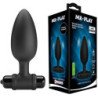 MR PLAY - TAPÓN ANAL SUPERPOTENTE CON VIBRACIÓN