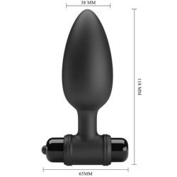 MR PLAY - TAPÓN ANAL SUPERPOTENTE CON VIBRACIÓN