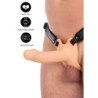 DESEO OCULTO - FUNDA PARA PENE INFERNO CON CORREA DE SILICONA DE 18 CM