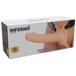 HIDDEN DESIRE - INFERNO STRAP-ON FUNDA PARA PENE 18 CM