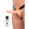 HIDDEN DESIRE - FUNDA VIBRADORA PARA PENE INFERNO CON CORREA DE 18 CM