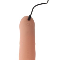 OCULTO DESEO - FUNDA VIBRADORA PARA PENE INFERNO CON CORREA DE 18 CM