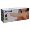 HIDDEN DESIRE - FUNDA VIBRADORA PARA PENE INFERNO CON CORREA DE 18 CM
