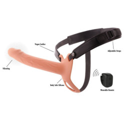 HIDDEN DESIRE - FUNDA VIBRADORA PARA PENE INFERNO CON CORREA DE 20 CM