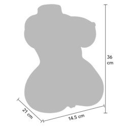 DESEO OCULTO - JUGOSO MASTURBADOR VAGINAL Y ANAL DOBLE D 5 KG