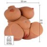 DESEO OCULTO - GRAN CHICA GORDA Y EXPLOSIVA, TORSO FEMENINO MASTURBADORA DE 10 KG