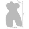 DESEO OCULTO - GRAN ZORRA UNIVERSITARIA MASTURBADORA FEMENINA TORSO 15 KG
