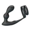 MR PLAY - Tapón anal vibrador con anillo para el pene y control remoto