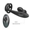 MR PLAY - Tapón anal vibrador con anillo para el pene y control remoto