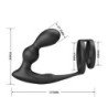 MR PLAY - Tapón anal vibrador con anillo para el pene y control remoto