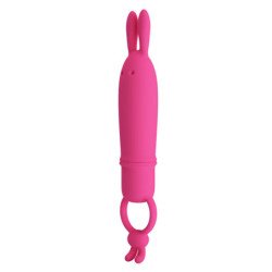 AMOR PRECIOSO - VIBRADOR DELIA RABBIT CON ANILLO DE RESISTENCIA