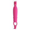 PRETTY LOVE - VIBRADOR DELIA RABBIT CON ANILLO DE RESISTENCIA