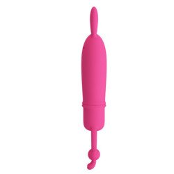 AMOR PRECIOSO - VIBRADOR DELIA RABBIT CON ANILLO DE RESISTENCIA