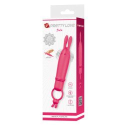 AMOR PRECIOSO - VIBRADOR DELIA RABBIT CON ANILLO DE RESISTENCIA