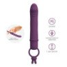 PRETTY LOVE - VIBRADOR CORA CON FORMA DE PENE Y ANILLO DE RESISTENCIA