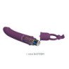 PRETTY LOVE - VIBRADOR CORA CON FORMA DE PENE Y ANILLO DE RESISTENCIA