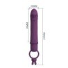 PRETTY LOVE - VIBRADOR CORA CON FORMA DE PENE Y ANILLO DE RESISTENCIA