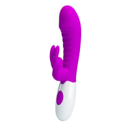 PRETTY LOVE - VIBRADOR MORADO CONEJITO TRAVIESO