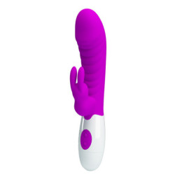 PRETTY LOVE - VIBRADOR MORADO CONEJITO TRAVIESO