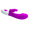 PRETTY LOVE - VIBRADOR MORADO CONEJITO TRAVIESO