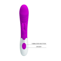 PRETTY LOVE - VIBRADOR MORADO CONEJITO TRAVIESO
