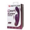 PRETTY LOVE - EMMA VIBRADOR CON ESTIMULADOR RABBIT MORADO
