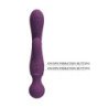 PRETTY LOVE - VIBRADOR MORADO MULTIUSOS PARA EL PUNTO G