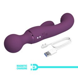PRETTY LOVE - ALL ROUNDER VIBRADOR PUNTO G MORADO
