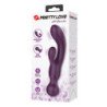 PRETTY LOVE - VIBRADOR MORADO MULTIUSOS PARA EL PUNTO G