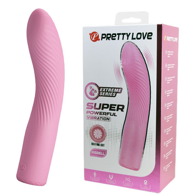 AMOR PRECIOSO - VIBRADOR ROSA PARA EL PUNTO G DE KISELL
