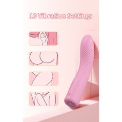 AMOR PRECIOSO - VIBRADOR ROSA PARA EL PUNTO G DE KISELL