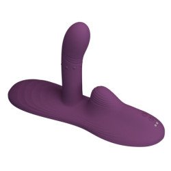 PRETTY LOVE - LUKA SIT-DOWN VIBRADOR CON EFECTO CALOR Y CONTROL REMOTO