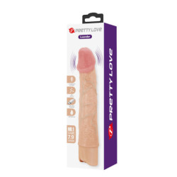PRETTY LOVE - VIBRADOR REALISTA FLEXIBLE Y DE ESTILO MÁS LIGERO