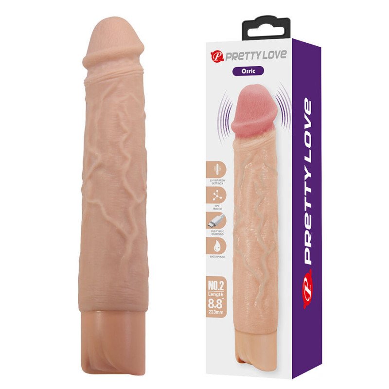 AMOR PRECIOSO - VIBRADOR REALISTA FLEXIBLE OSRIC