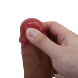 PRETTY LOVE - CURTIS DILDO REALÍSTICO CON VENTOSA 17.3 CM -Ø- 4.2 CM