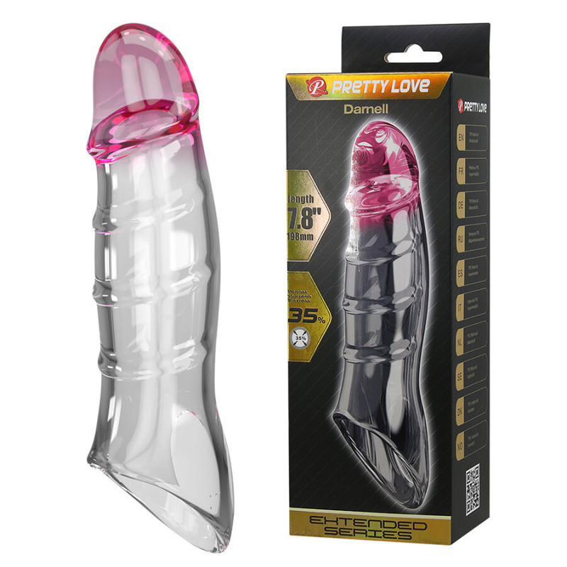 PRETTY LOVE - DARNELL FUNDA PARA PENE CON EFECTO TRANSPARENTE